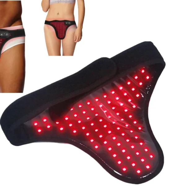 Red Light Therapy for Male Wellness,Rechargeable Wireless 660&850nm Near Infrared Light Therapy Pad for Prostate Therapy for Men